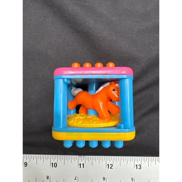 Fisher-Price Baby Peek A Boo Activity Blocks Set Of 3 With Animal Characters & S - Picture 2 of 5